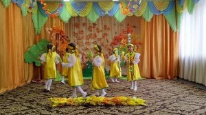 Хоровод «Колосья» в исполнении девочек старшей группы