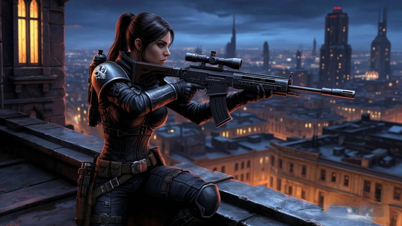 HMKids - Vindicare Assasin (Suno AI Cover) Warhammer 40000 female version смотреть онлайн