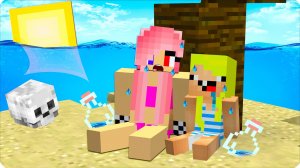 🥵 НАМ НЕ ВЫЖИТЬ на ЭТОМ ОСТРОВЕ в МАЙНКРАФТ! НУБИК ШЕДИ НЕОБИТАЕМЫЙ ОСТРОВ