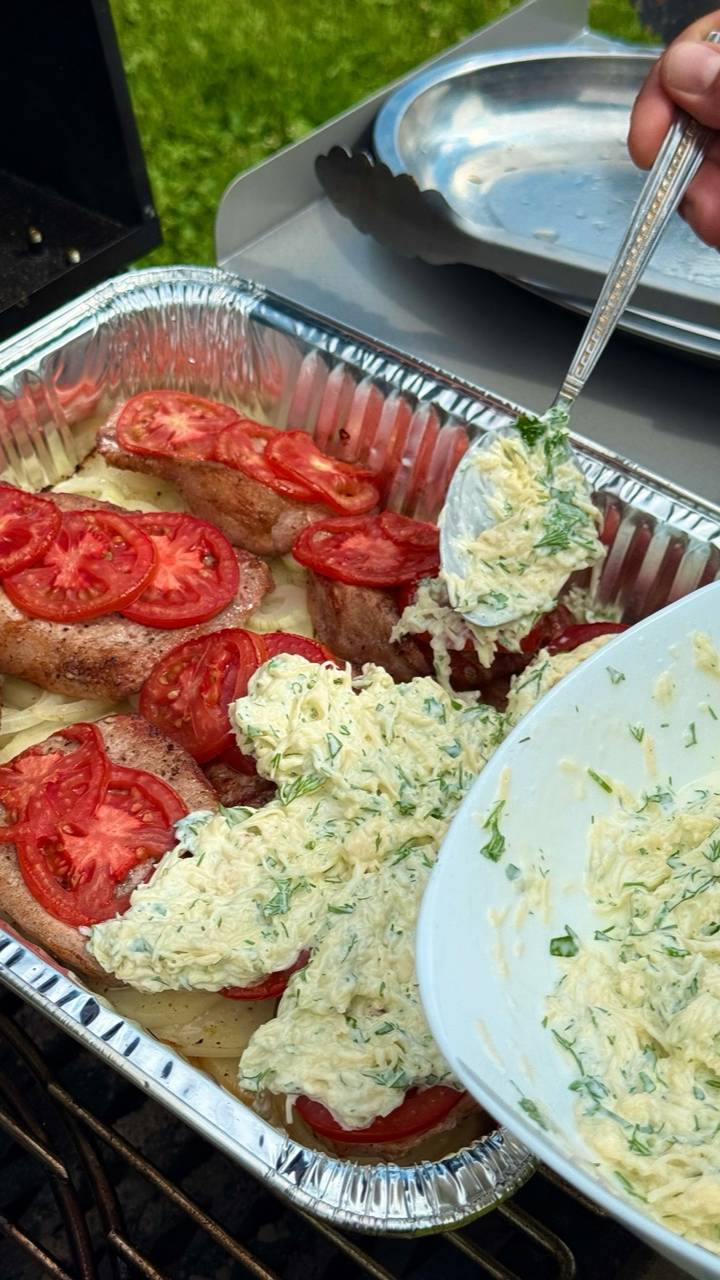 Мясо по-французски на углях смотреть онлайн