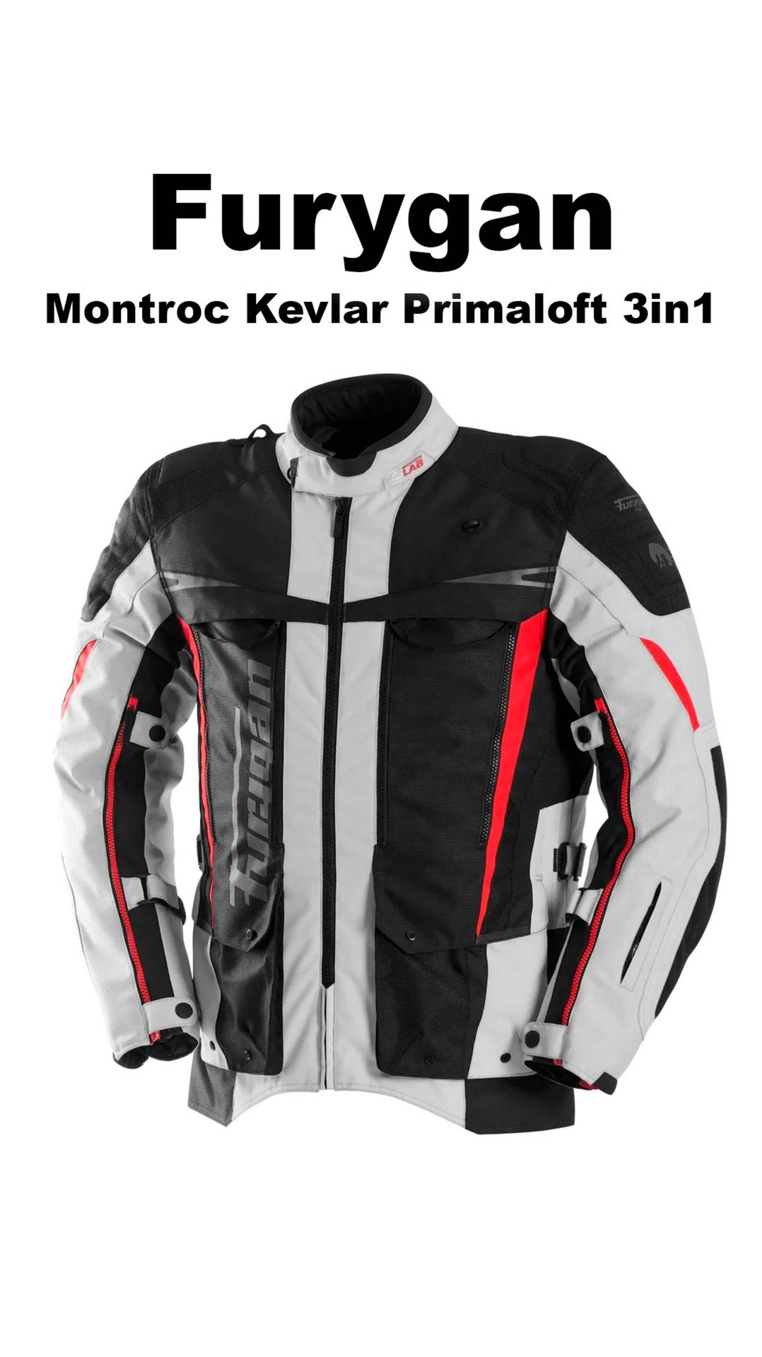 Мотокуртка Furygan Montroc Kevlar Primaloft 3in1
