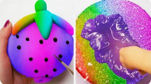 Слаймы, Игры со слаймами 🎨 Волшебная текстура!