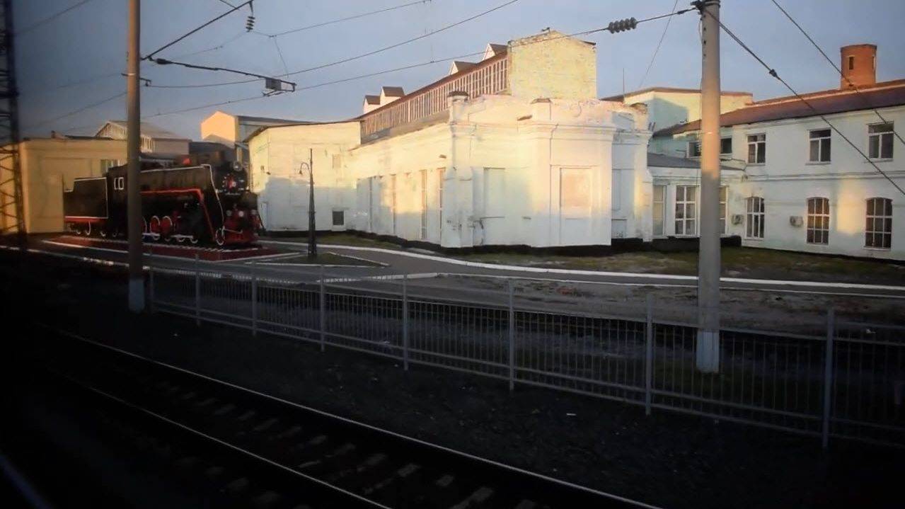 Электропоезд ЭД9М-0154. Покатушки от Барнаула до 226км.