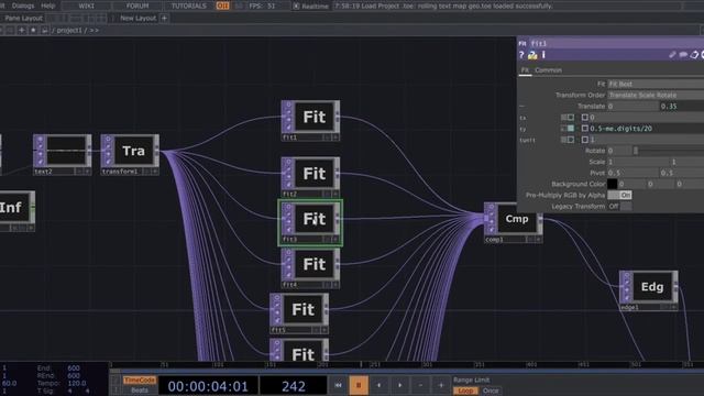 Text Mapping on SOPs - TOUCHDESIGNER смотреть онлайн