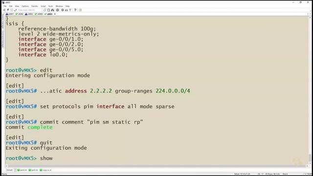 04. Deploy PIM Sparse Mode смотреть онлайн