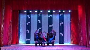 танец "Зори здесь тихие"