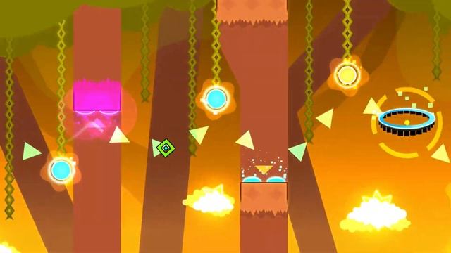 Прохождение уровня Deepvine Pass в Geometry Dash 2.11 смотреть онлайн