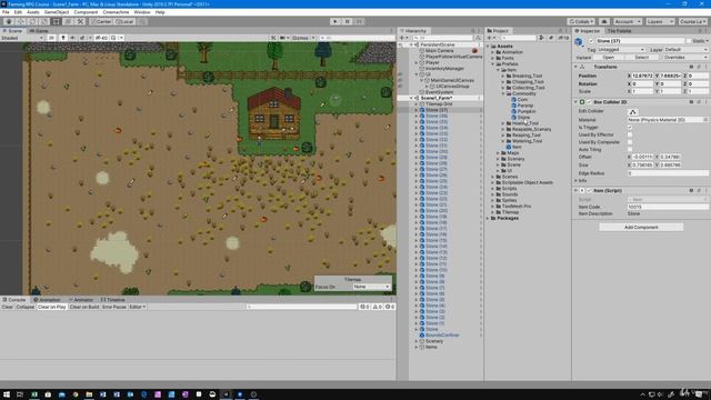 31 - More Items In The Scene - Unity 2D Game Developer Course Farming Rpg смотреть онлайн