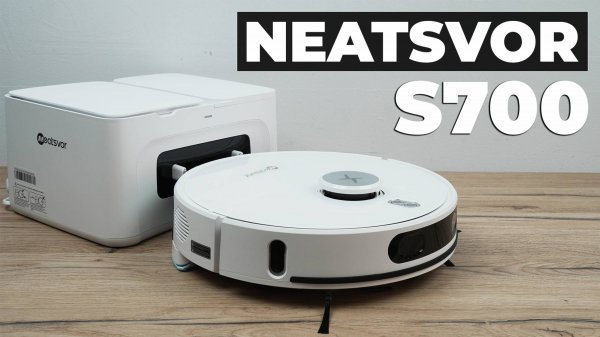 Neatsvor S700: недорогой лидарный робот-пылесос с самоочисткой и влажной уборкой💦 ОБЗОР и ТЕСТ✅