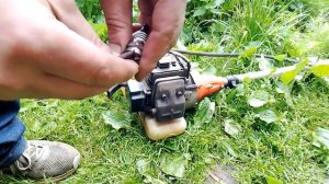 после зимы триммер бензокосилка не заводится ремонт