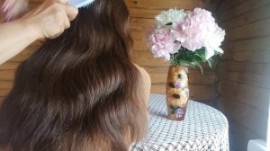 АСМР 🌸 Расчесываю волосы и просто болтаю 🌸