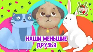 НАШИ МЕНЬШИЕ ДРУЗЬЯ ☺ МУЛЬТиВАРИК ТВ ♫ ПЕСЕНКИ ДЕТСКОГО САДА ♫ СБОРНИК ПЕСЕН МУЛЬТИКОВ 0+