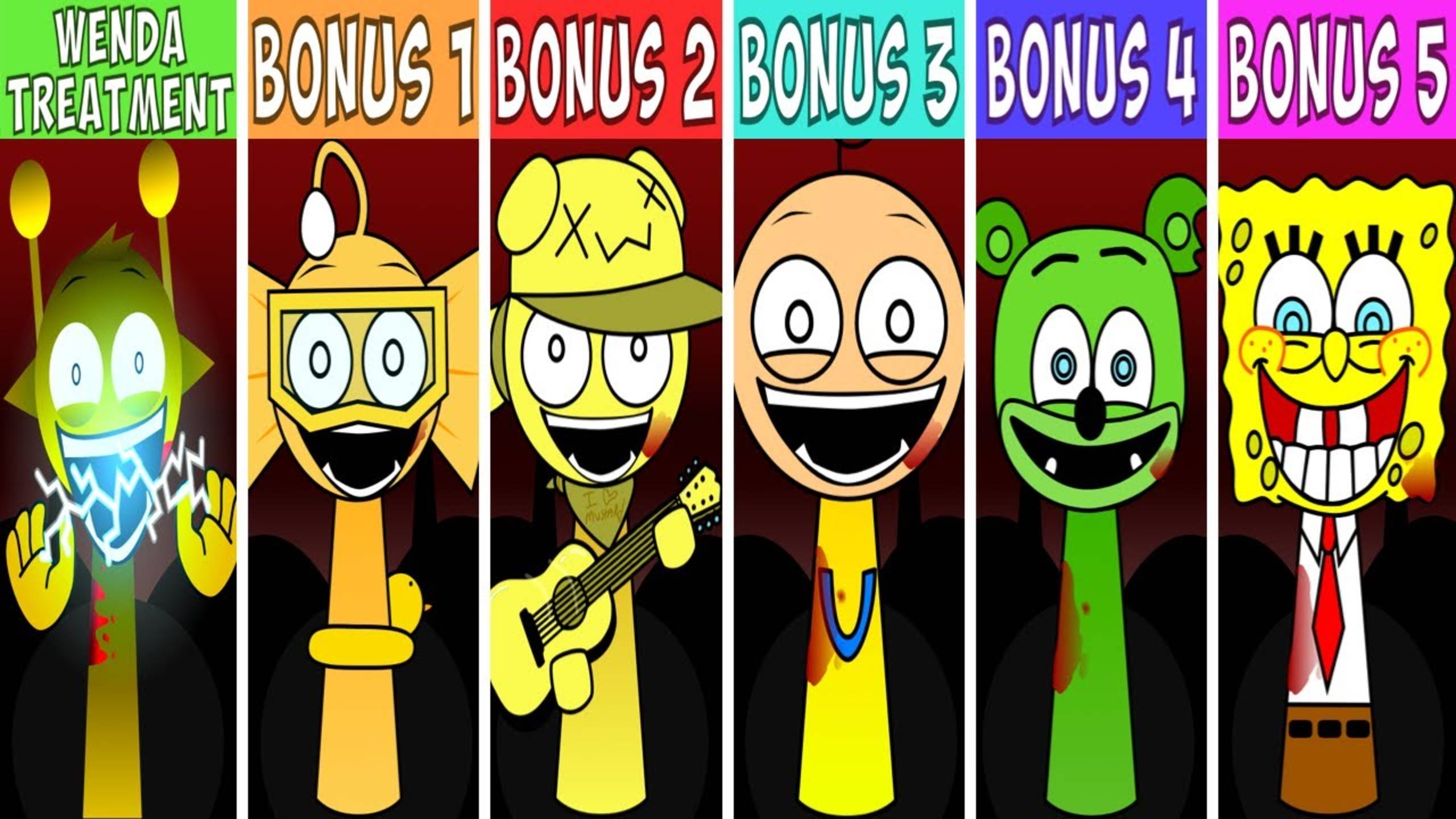 👁 EVERY OC & BONUS Characters From Sprunki Wenda Treatment | Полный Состав!
#sprunki #wenda смотреть онлайн