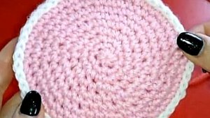 Очень ровный круг крючком