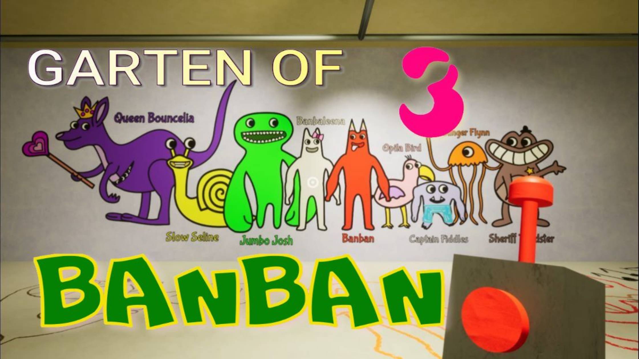 GARTEN OF BANBAN-3.(1-ч.БАНБАН-3 осьминог.больница.) смотреть онлайн