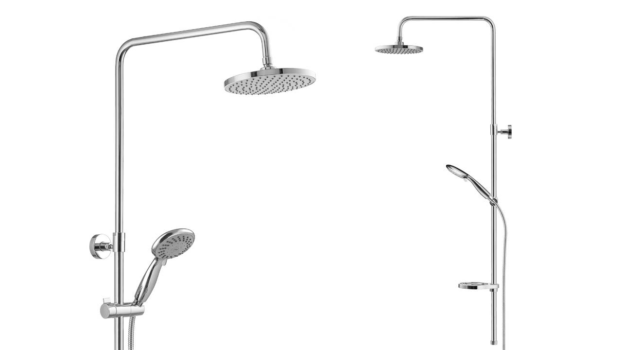 Распаковка семейного душа с верхним подключением и пятирежимным ручным душем Swedbe Calypso 5058 смотреть онлайн