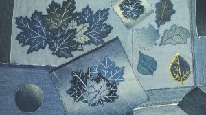 Из лоскутков ткани на обыкновенной швейной машинке. Простоя и надёжная технология.