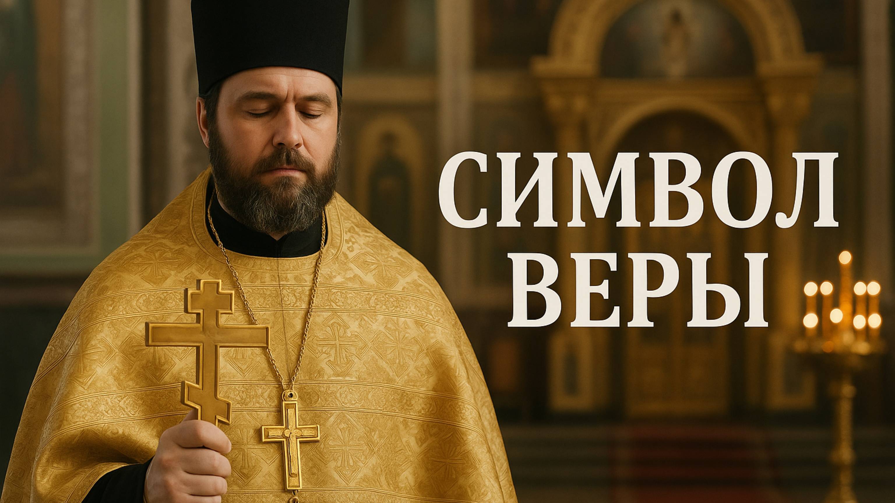 МОЛИТВА "СИМВОЛ ВЕРЫ" смотреть онлайн