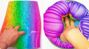 Слаймы, Игры со слаймами 🎨 Волшебная текстура!