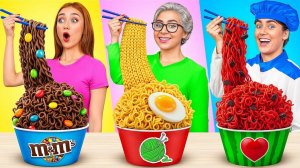 Кулинарный Челлендж: Я против Бабушки | Потрясающие Кухонные Хитрости