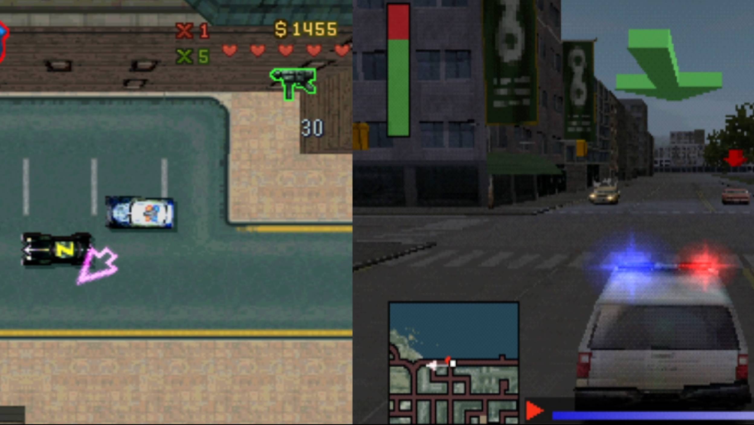 World Police Chases + GTA 2 (PS1) смотреть онлайн