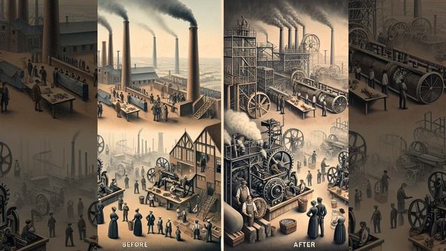 Индустриальная революция: как машины изменили мир