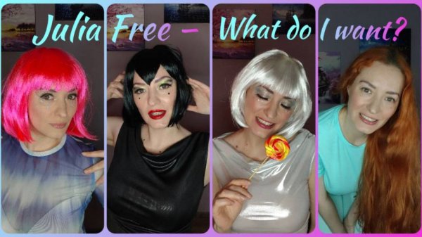 Julia Free - What do I want (full video)