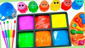 Мультики для малышей. Как сделать яркме блестящие шарики. Смотреть онлайн мультики залипалки