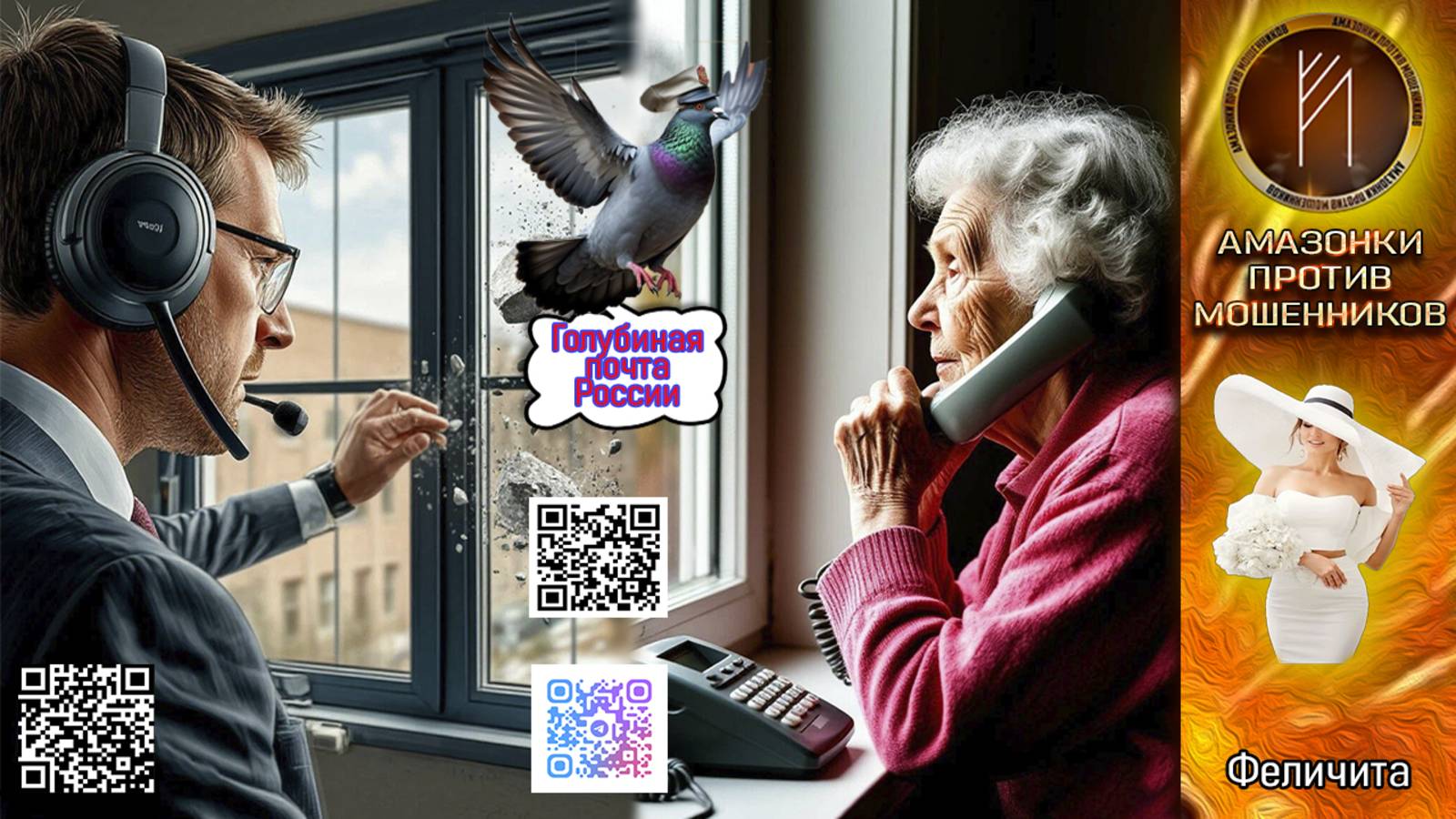 ФЕЛИЧИТА. Бабушкин анти-фишинг. Телефонное мошенничество