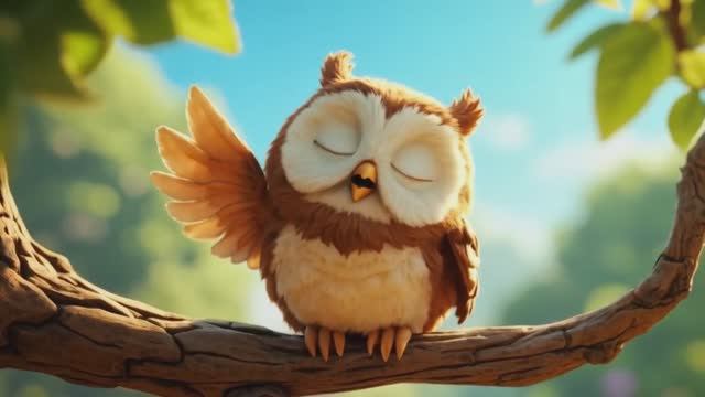 Детский мультик! УМНАЯ СОВА – СУПЕРПЕСНЯ! Веселись вместе с нами 🦉🎸_ смотреть онлайн