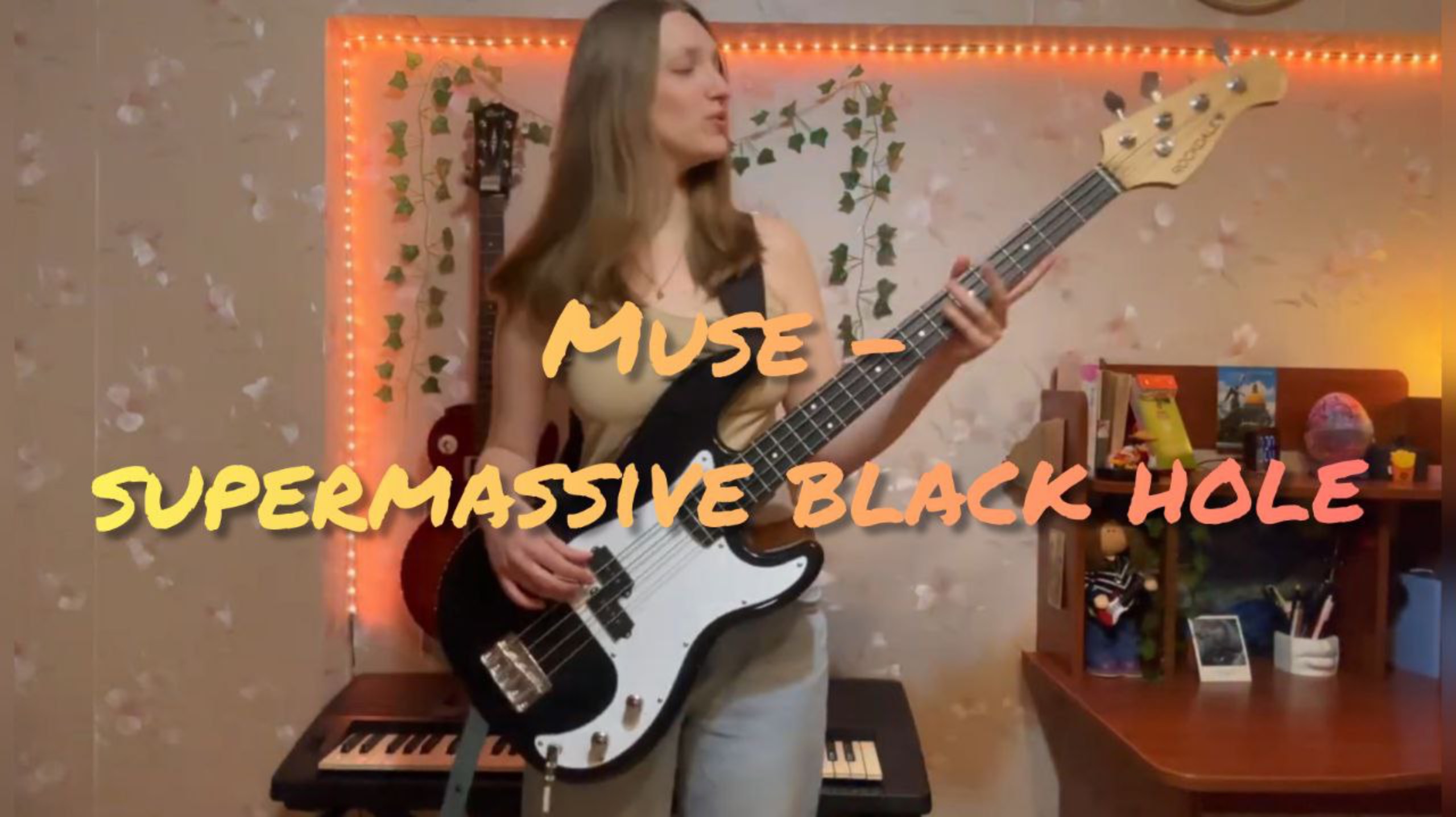 Muse - Supermassive Back Hole BASS COVER смотреть онлайн