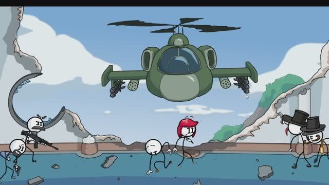 5 эпизод 6 часть в Henry Stickmin. Все варианты!