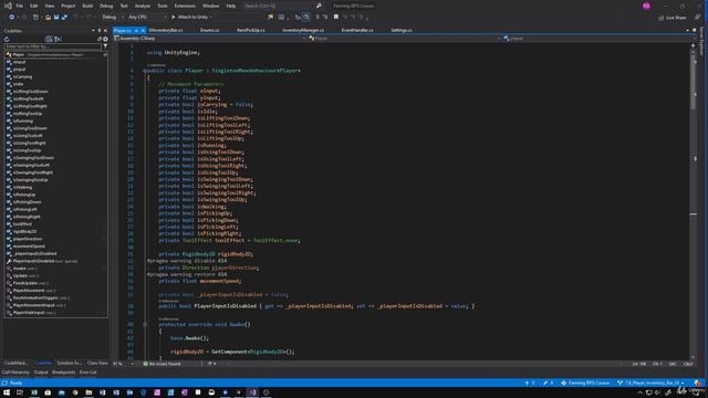 26 - Player Inventory Bar Ui - Unity 2D Game Developer Course Farming Rpg смотреть онлайн