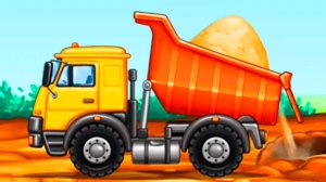 Мультики про машинки для детей - Стройка дома