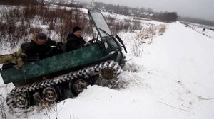 Смешная поездка на вездеходе
