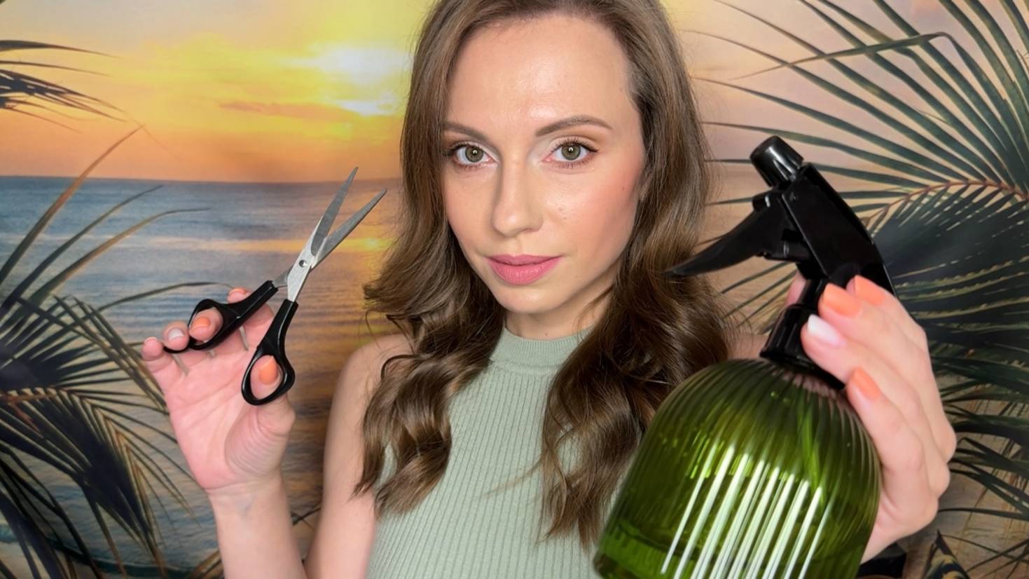 АСМР Летняя Парикмахерская На Берегу Моря • Стрижка • Уход • ASMR Hairdresser смотреть онлайн