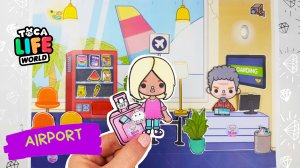 История в Аэропорту Тока Бока / бумажная тока бока /  Бумажные Схемы Тока Бока