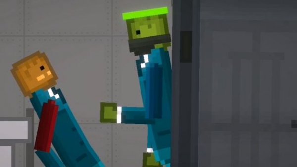 Игра В кальмара В Melon sandbox 2 Сезон 5 Серия (Драка в Туалете)