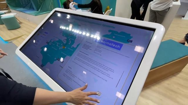 Интерактивный контент для стенда Правительства Ленинградской области смотреть онлайн