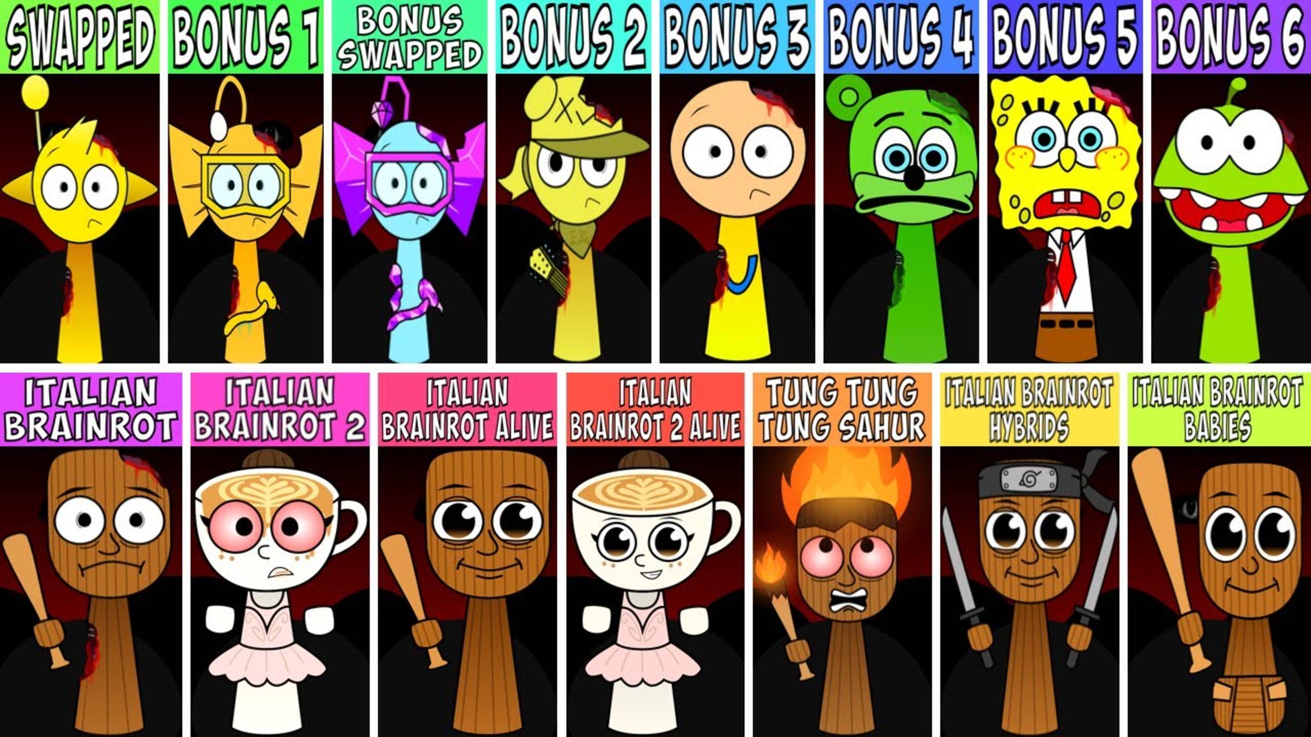 🌀 EVERY OC & BONUS Characters From SWAPPED | Полный трэш-обзор!
#sprunki #swapped #ocbonus смотреть онлайн