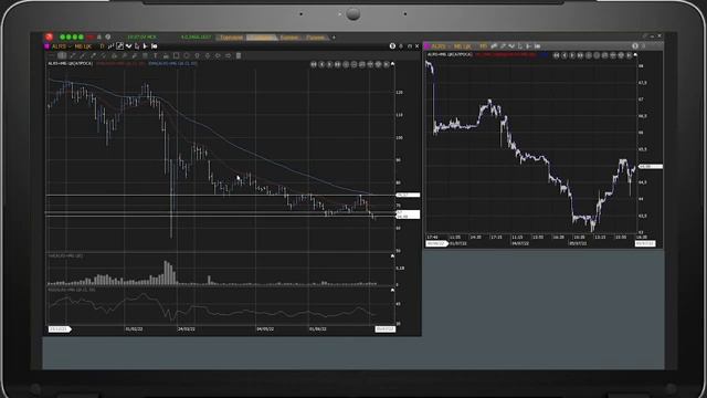 Настройка торгового пространства