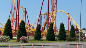 СОЧИ ПАРК ОТЕЛЬ 🐬  ДОРОГА НА МОРЕ! КРУТЫЕ АМЕРИКАНСКИЕ ГОРКИ В СОЧИ ПАРКЕ! 🌊 ЧЁРНОЕ МОРЕ