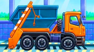 Мультик про машинки для детей - Стройка дома
