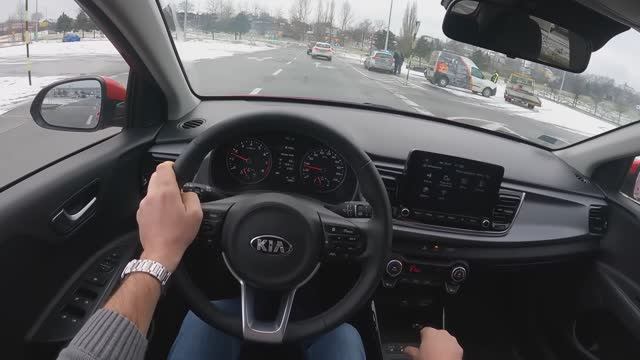Kia Rio 2021 [1.2 л. MPI 84 л.с.] POV Test Drive смотреть онлайн