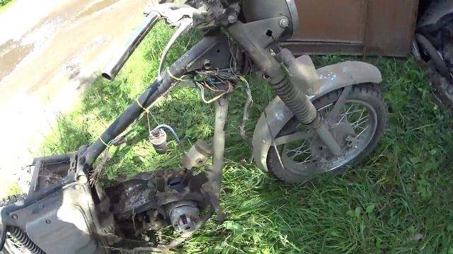 ИЖ Планета 4 начало восстановительных работ