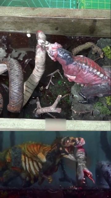 Как слепить тираннозавра из полимерной глины. Гайд от SNS STAR в автоматическом переводе. смотреть онлайн