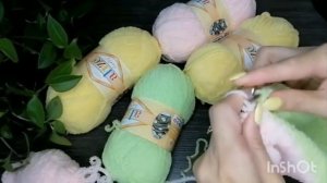 Детский плед из пряжи Софти от Ализе❤️☀️🧶