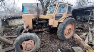 МОЩЬ! Нашли брошенный трактор 1974 года! Заведется ли?! #1