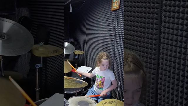 Виктория на репетиции