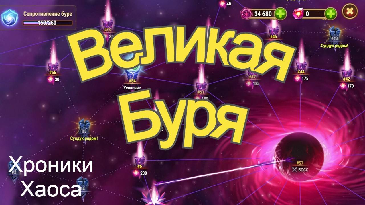 Хроники Хаоса Великая Буря Прохождение Ивент смотреть онлайн